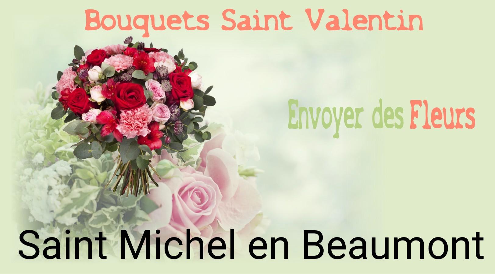 Roses de Saint-Valentin livrées à Saint-Michel-en-Beaumont